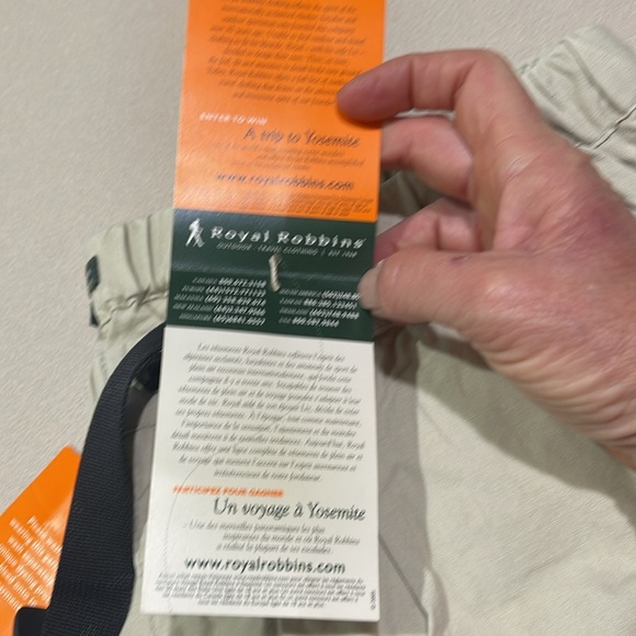 Men’s travel pants  NWT size XL by Royal Robbins - Picture 3 of 9